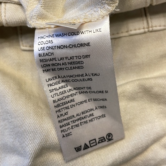 We The Free People Palm Desert Button Down Beige Crop Tank Top NWT - Picture 4 of 6